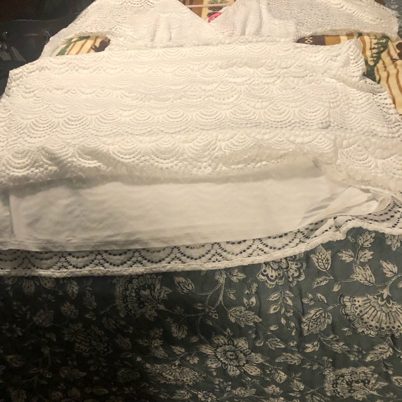 NWT Lily Pultizer Parigi Scalloped She’ll  Lace Maxi Dress XL Resort White - Picture 5 of 9